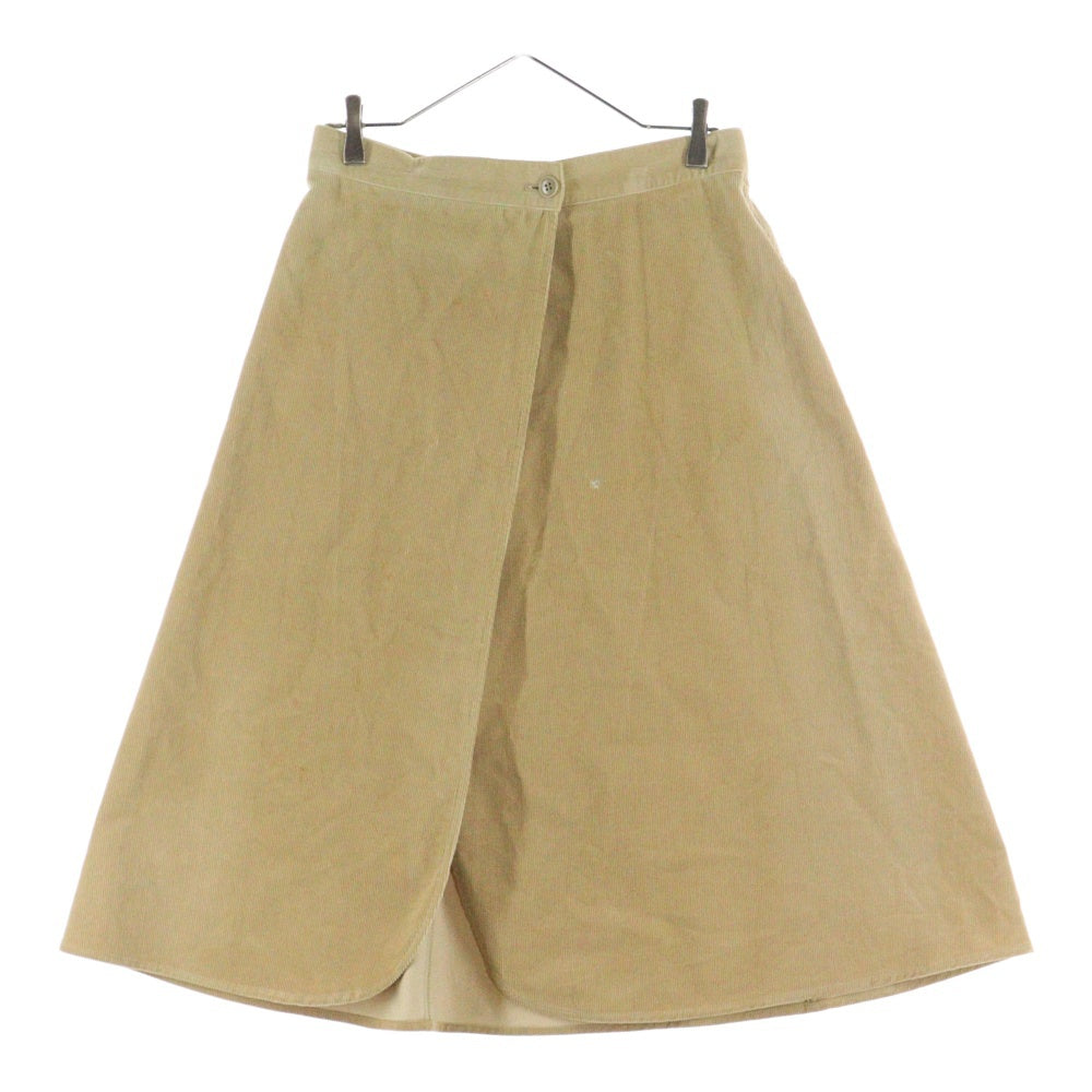 Chloe(クロエ) コーデュロイ ラップ スカート ブラウン レディース 0AJU02-0A051