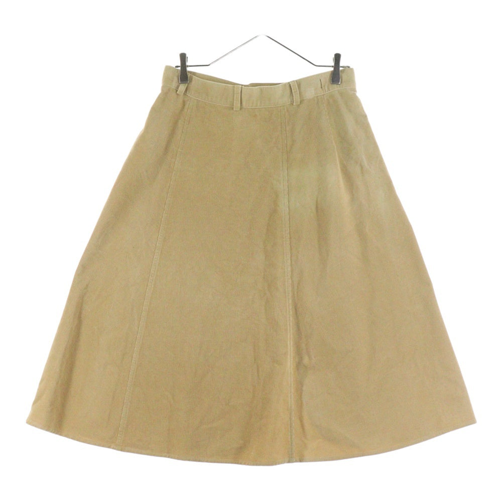 Chloe(クロエ) コーデュロイ ラップ スカート ブラウン レディース 0AJU02-0A051