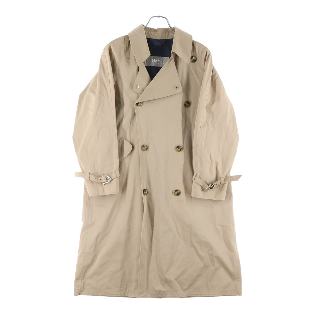 Max Mara(マックスマーラ) ダブル ブレスト トレンチコート ブラウン レディース