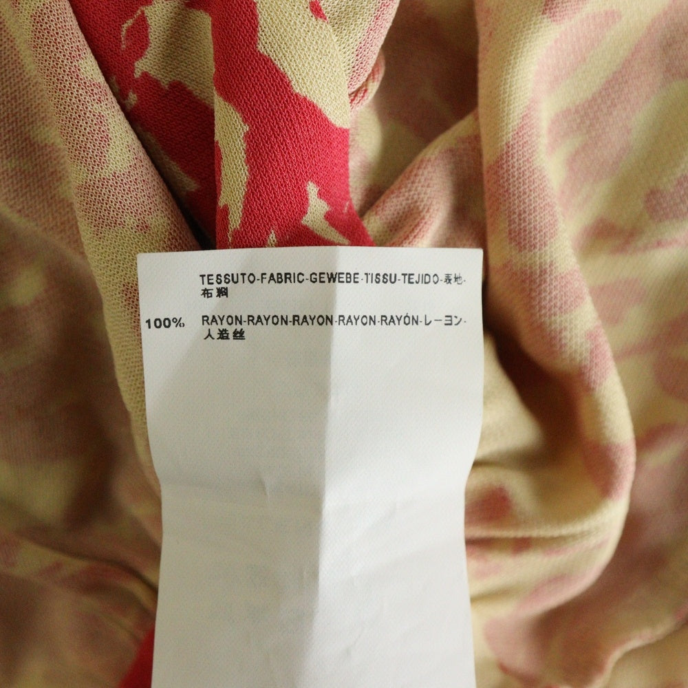 BALENCIAGA(バレンシアガ) 10SS 総柄 半袖 ワンピース ピンク/ベージュ 259697 TU933 レディース