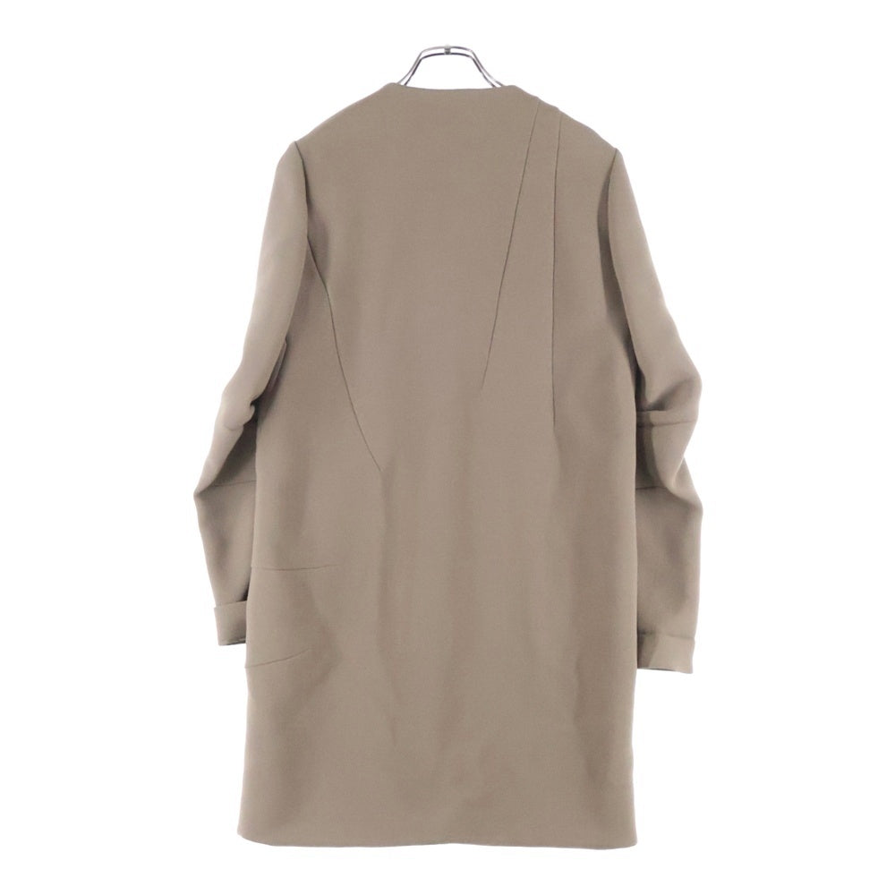 MARNI(マルニ) ボタンダウン ノーカラー ジャケット チャコール CPMAI18U00TW034 レディース