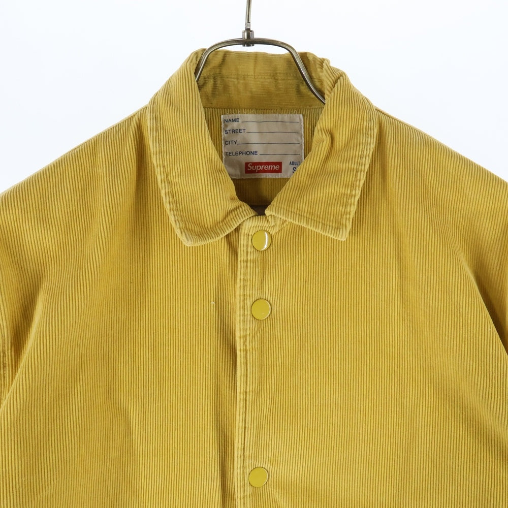 SUPREME(シュプリーム) 11AW Arch Logo Corduroy Coaches Jacket