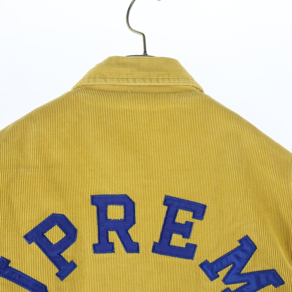 SUPREME(シュプリーム) 11AW Arch Logo Corduroy Coaches Jacket