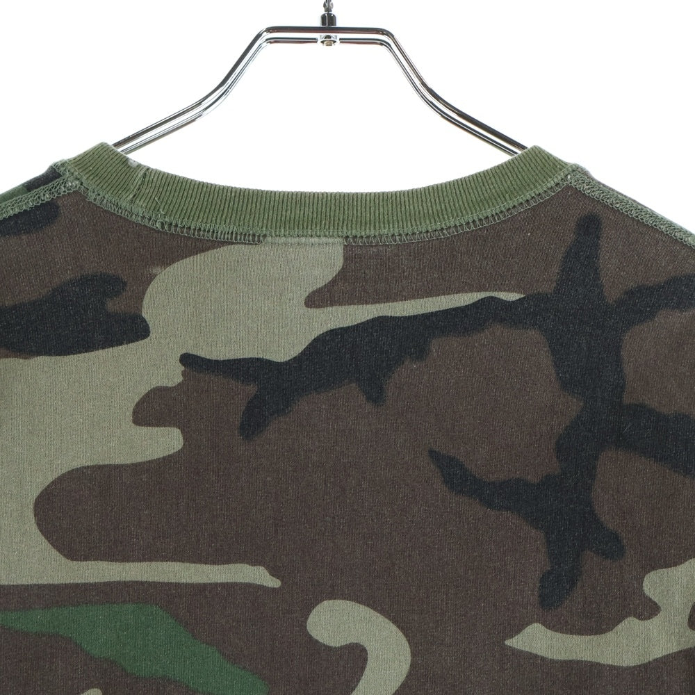 SUPREME(シュプリーム) 15AW Box Logo Crewneck カモフラージュ 迷彩