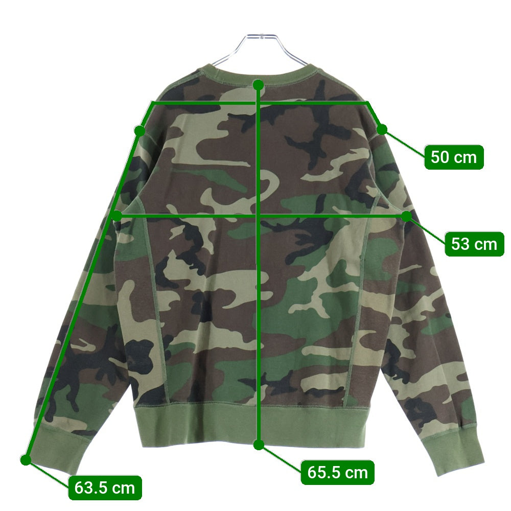 supreme シュプリーム 特大 バスタオル カモフラージュ 迷彩 SUPREME(シュプリーム) 15AW Box Logo Crewneck カモフラージュ 迷彩
