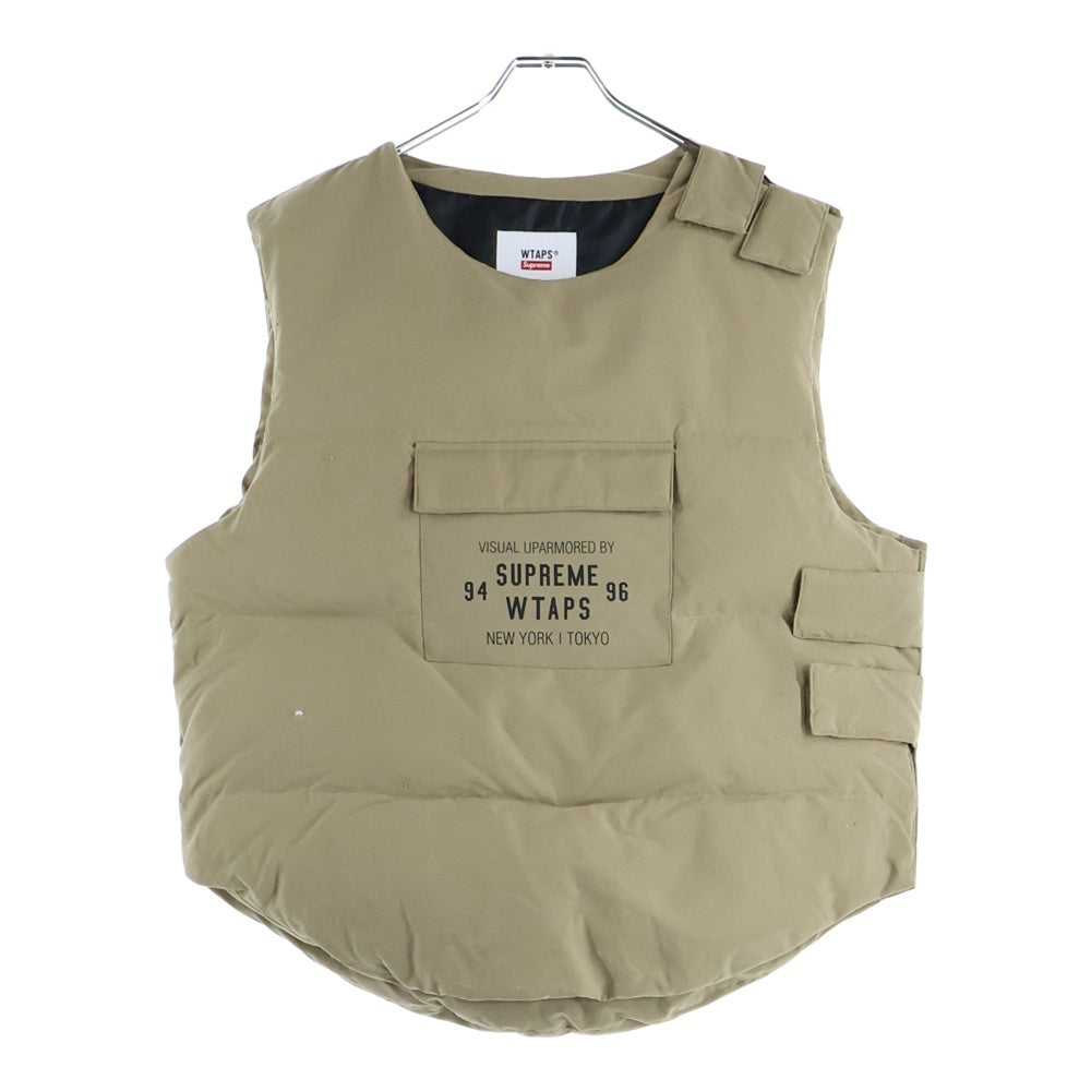 SUPREME(シュプリーム) 21AW ×WTAPS Tactical Down Vest ダブルタップス タクティカル ダウンベスト ブラウン