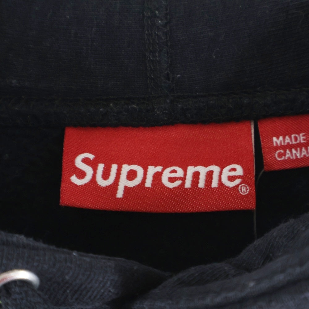SUPREME(シュプリーム) 17AW Box Logo Hooded Sweatshirt ボックスロゴ スウェット プルオーバーパーカー ブラック/イエロー