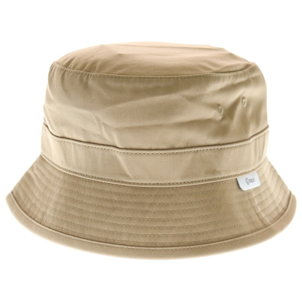 WTAPS(ダブルタップス) 22SS ×UNDERCOVER ONE ON ONE BUCKET HAT アンダーカバー ロゴ刺繍 バケットハット 帽子 ベージュ 221HCUCD-HT01S