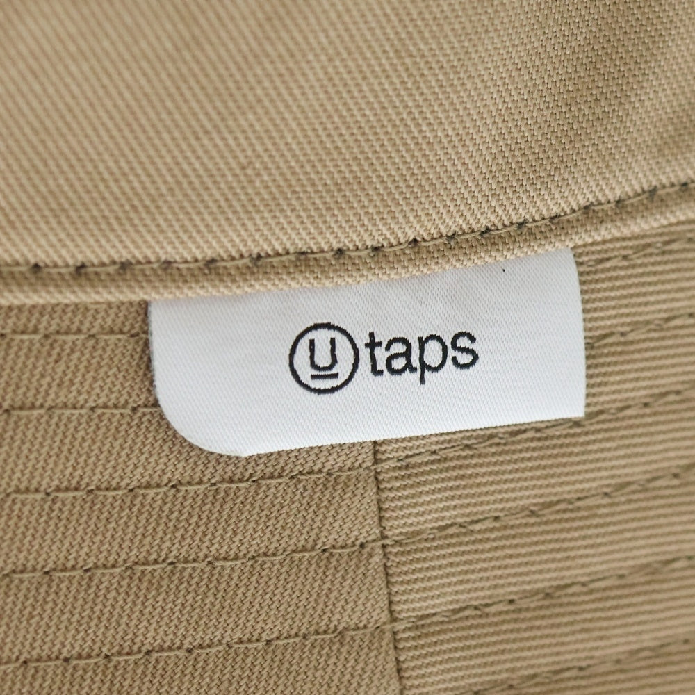 WTAPS(ダブルタップス) 22SS ×UNDERCOVER ONE ON ONE BUCKET HAT アンダーカバー ロゴ刺繍 バケットハット 帽子 ベージュ 221HCUCD-HT01S