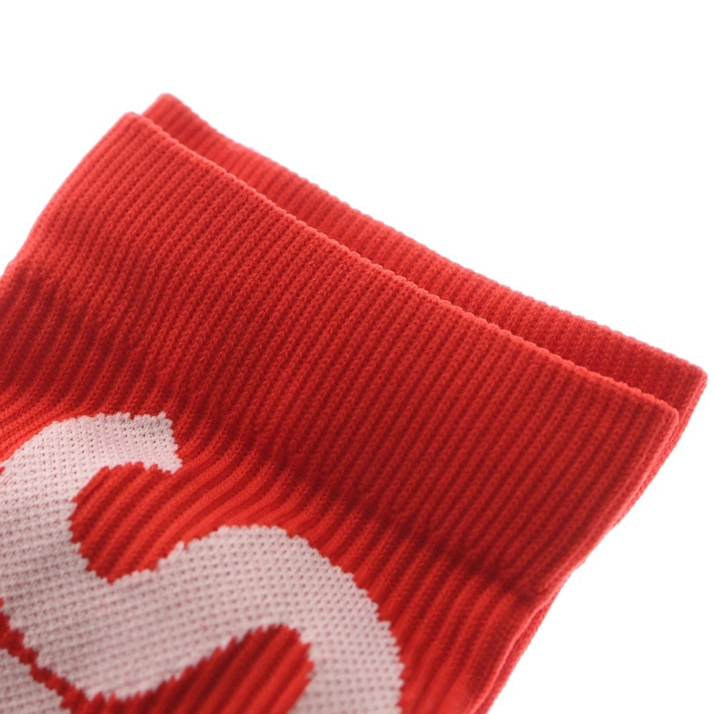 SUPREME(シュプリーム) 21SS ×NIKE Lightweight Crew Socks ナイキ ロゴ ライトウェイト クルー ソックス 靴下 レッド CU9069-657