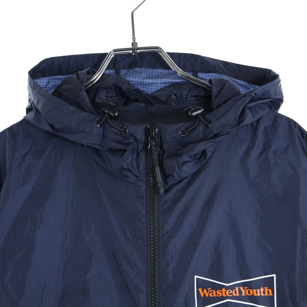 THISISNEVERTHAT(ディスイズネバーザット) ×Wasted Youth DBMA Ripstop Jacket ウエステッドユース ナイロン マウンテンパーカー ジャケット ブラック WY21SOW002