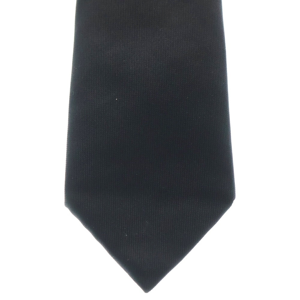 Dior HOMME(ディオールオム) 鈴蘭刺繍 シルクネクタイ ブラック レディース