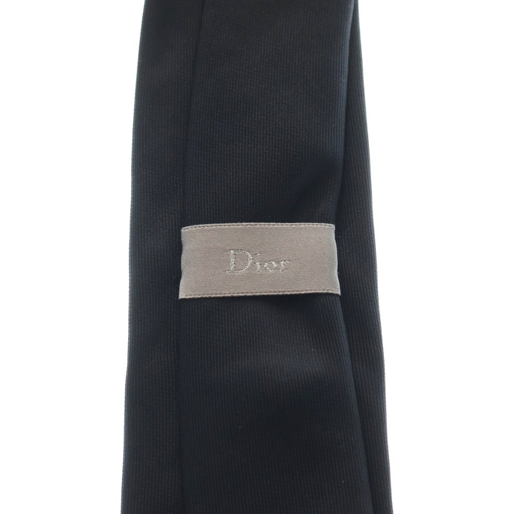 ディオール オム ネクタイ ブラック シルク100% ディオール オム