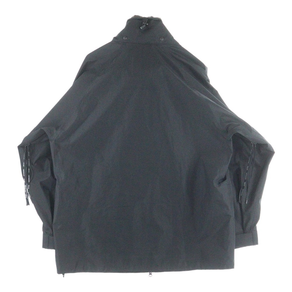 MONCLER(モンクレール) 22AW ×HYKE RHONESTOCKIS ハイク ローネストキス ゴアテックス シェルジャケット ブラック H209K1A00003 M2518