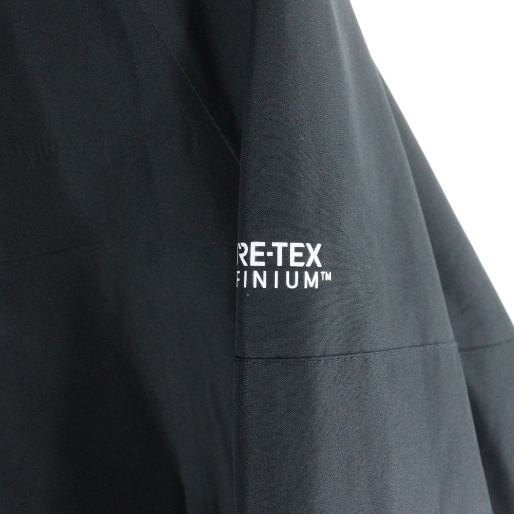 MONCLER(モンクレール) 22AW ×HYKE RHONESTOCKIS ハイク ローネストキス ゴアテックス シェルジャケット ブラック H209K1A00003 M2518