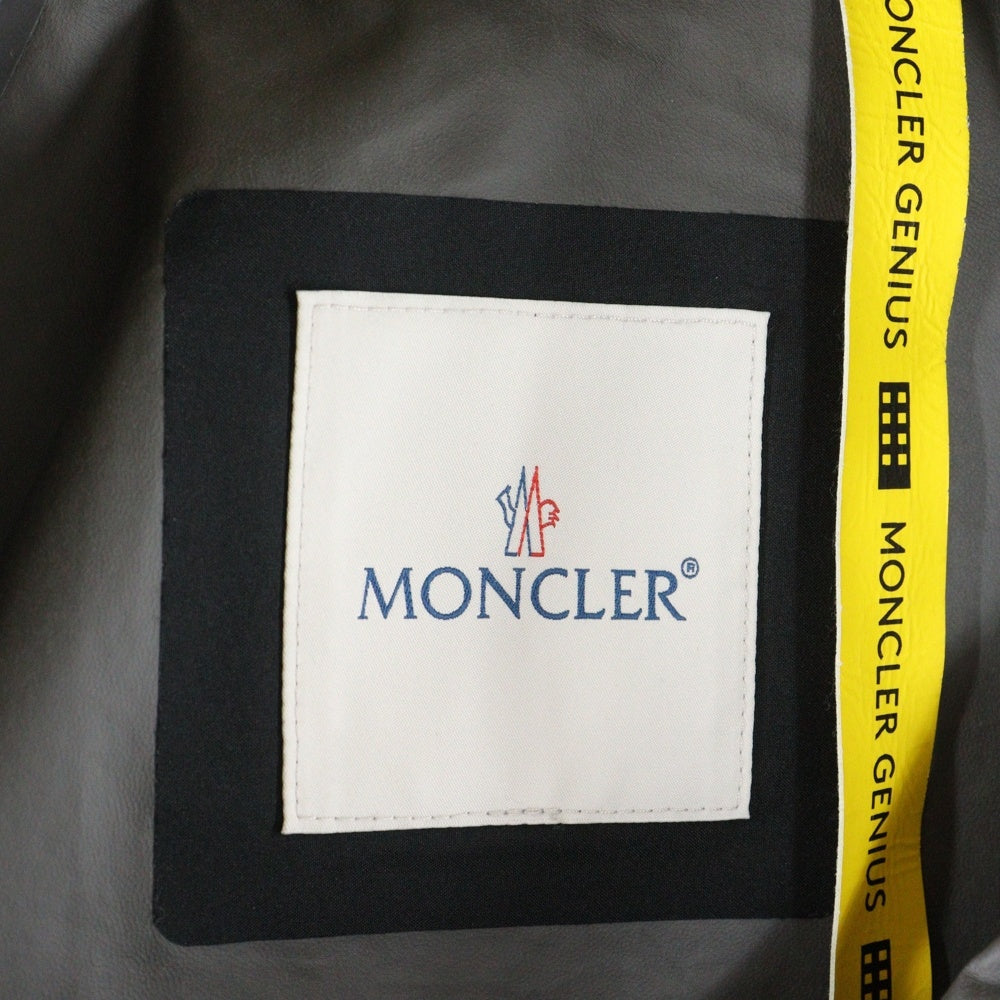 MONCLER(モンクレール) 22AW ×HYKE RHONESTOCKIS ハイク ローネストキス ゴアテックス シェルジャケット ブラック H209K1A00003 M2518