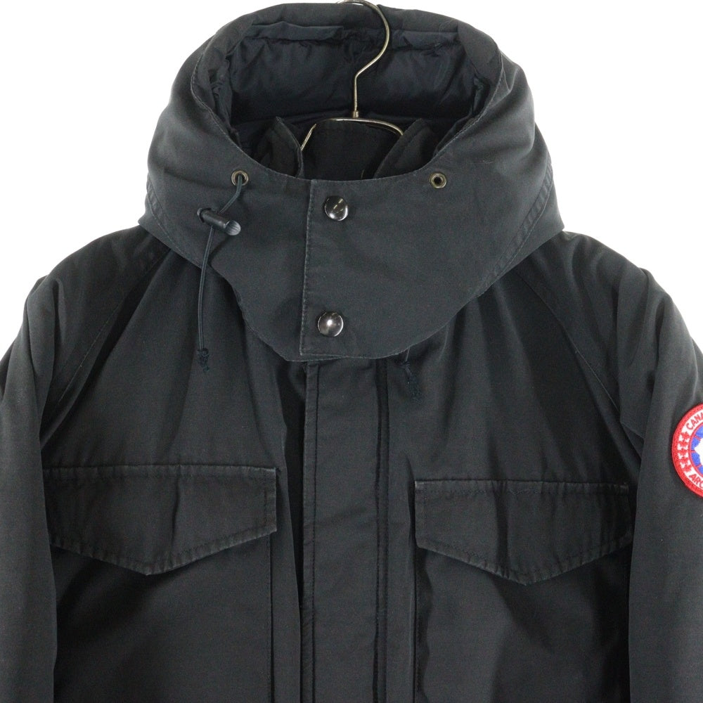 CANADA GOOSE(カナダグース) CONSTABLE PARKA コンスタブル パーカ ジップアップ ダウンジャケット ブラック 4071JM