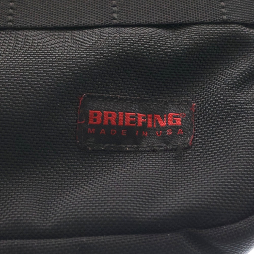 BRIEFING(ブリーフィング) SQ PACK USA製 ナイロン バックパック リュックサック ブラック
