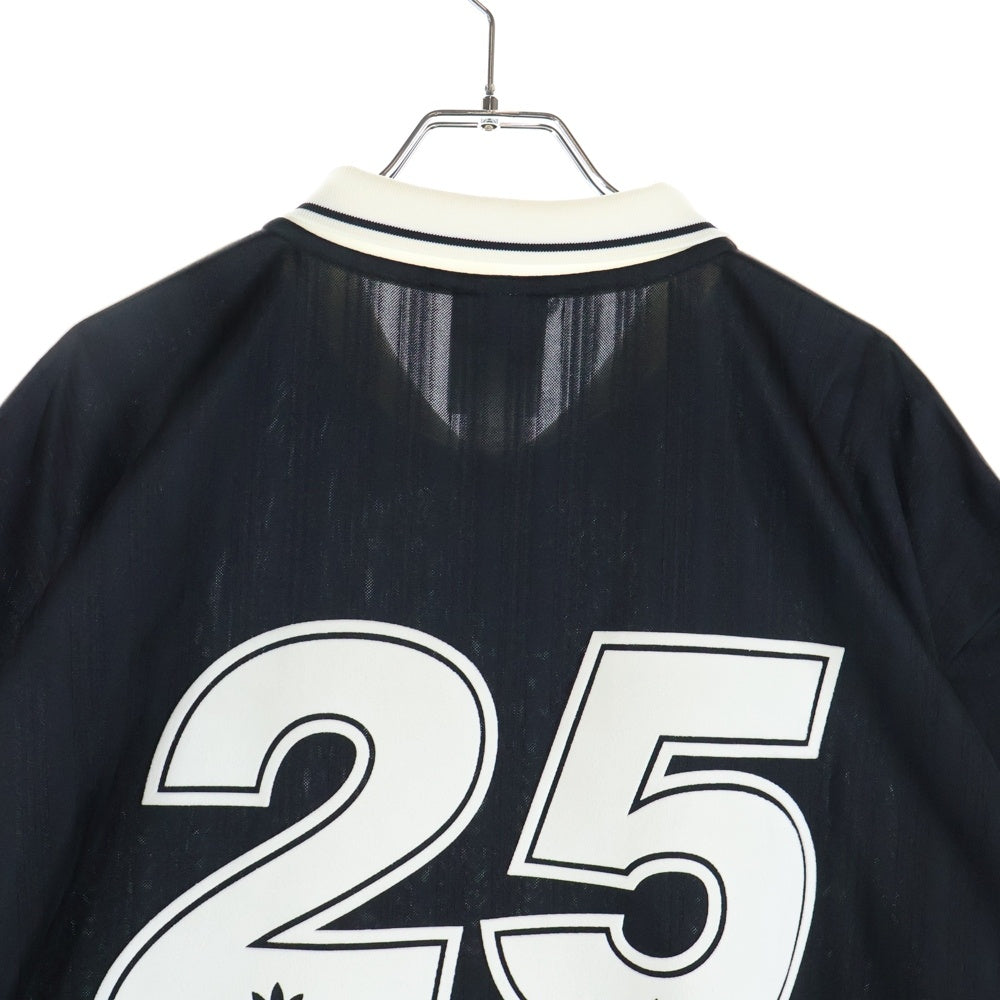 adidas(アディダス) 25AW ×oasis 25 TOKYO JAPAN TOUR JACQUARD JERSEY オアシス 東京ツアー ジャカード ジャージ 半袖シャツ ブラック KT3437