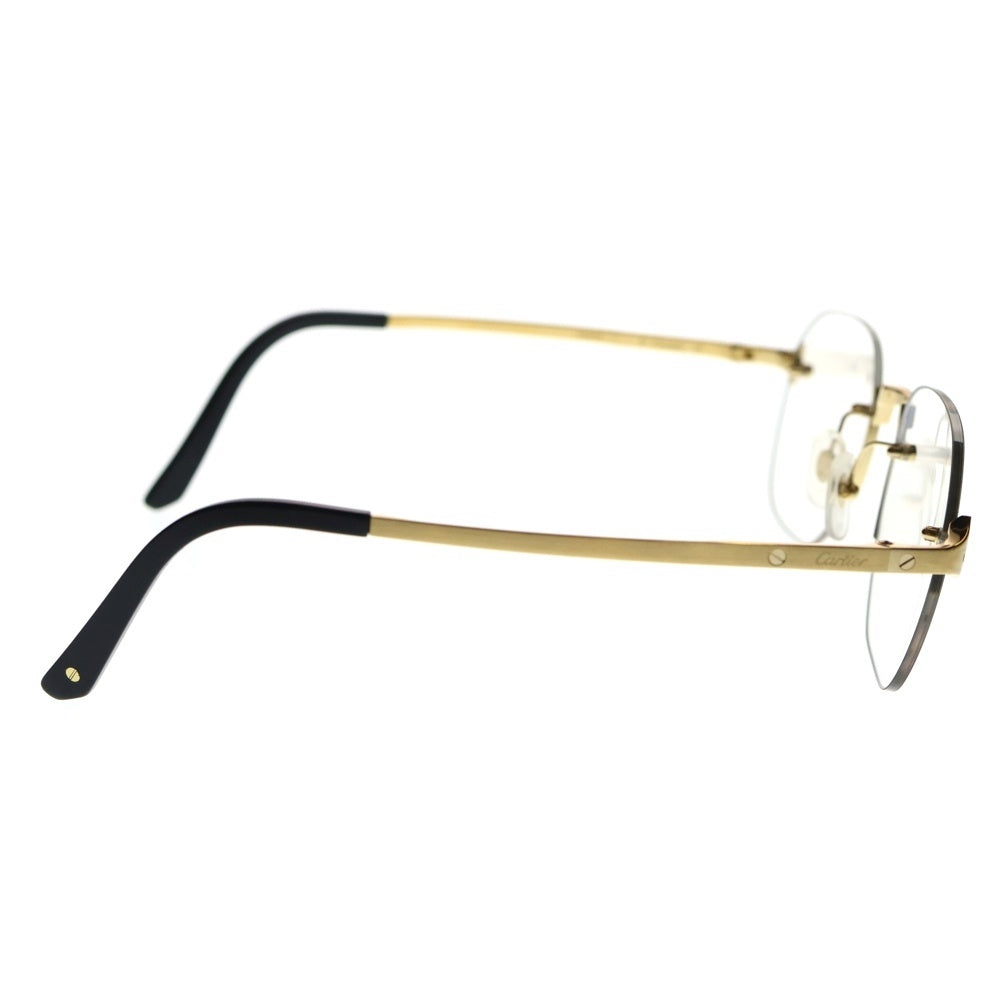 Cartier(カルティエ) ビスモチーフ リムレス メガネ サングラス アイ