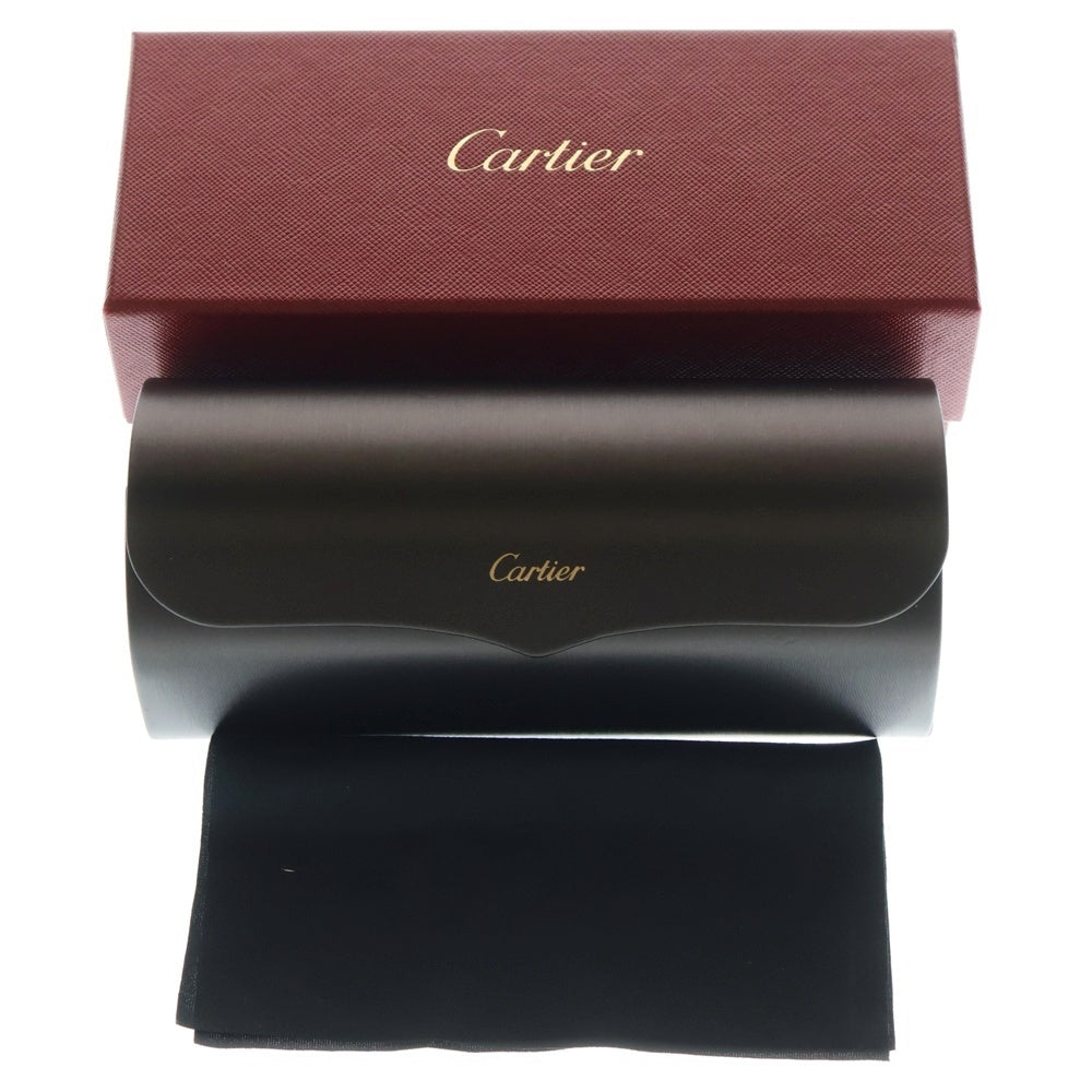 Cartier(カルティエ) ビスモチーフ リムレス メガネ サングラス アイ