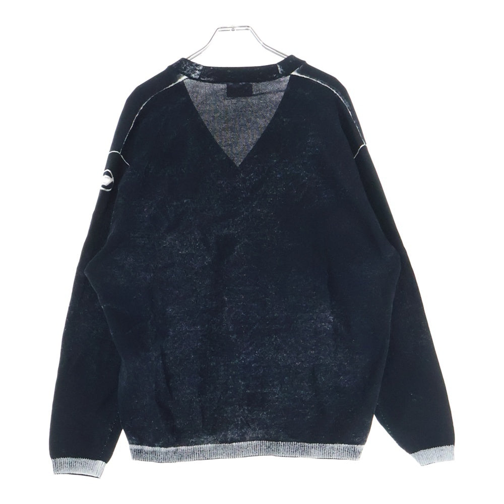 DIESEL(ディーゼル) K-LAREMCE-CARDIGAN-B ニット カーディガン ブラック A11190