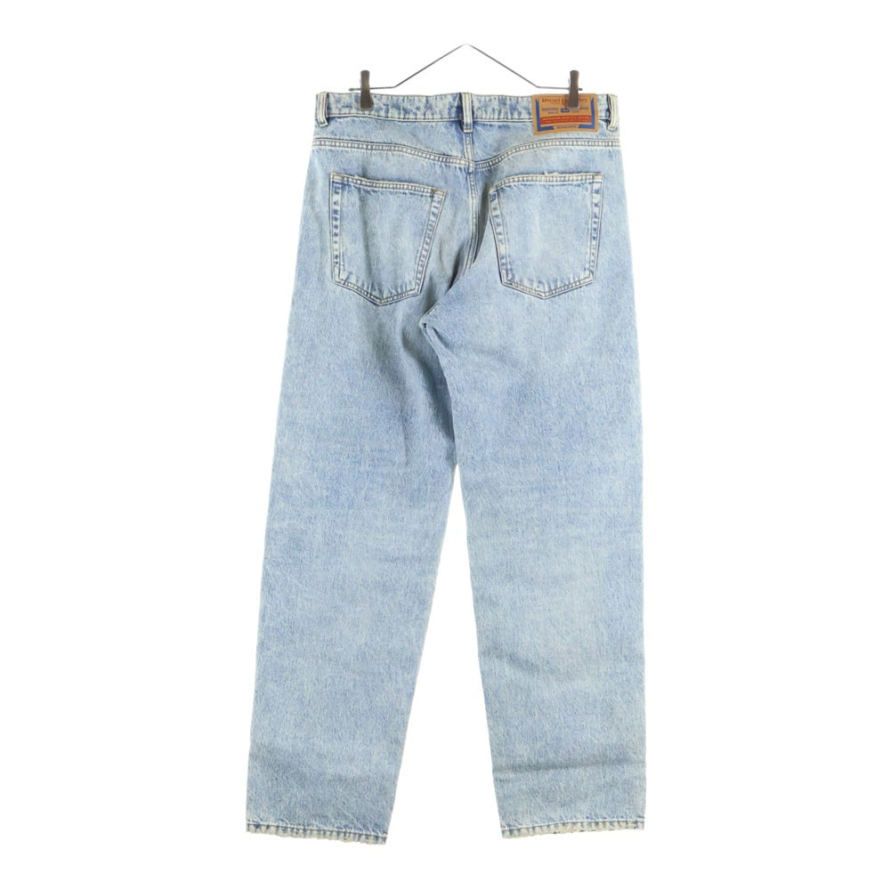 DIESEL(ディーゼル) D-FIRE-FSF ダメージ加工 ストレート デニムパンツ インディゴ A17428