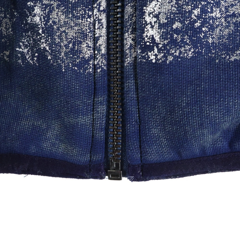 DIESEL(ディーゼル) S-LOXTY-ZIP ジップアップ スウェットパーカー ブルー A16147