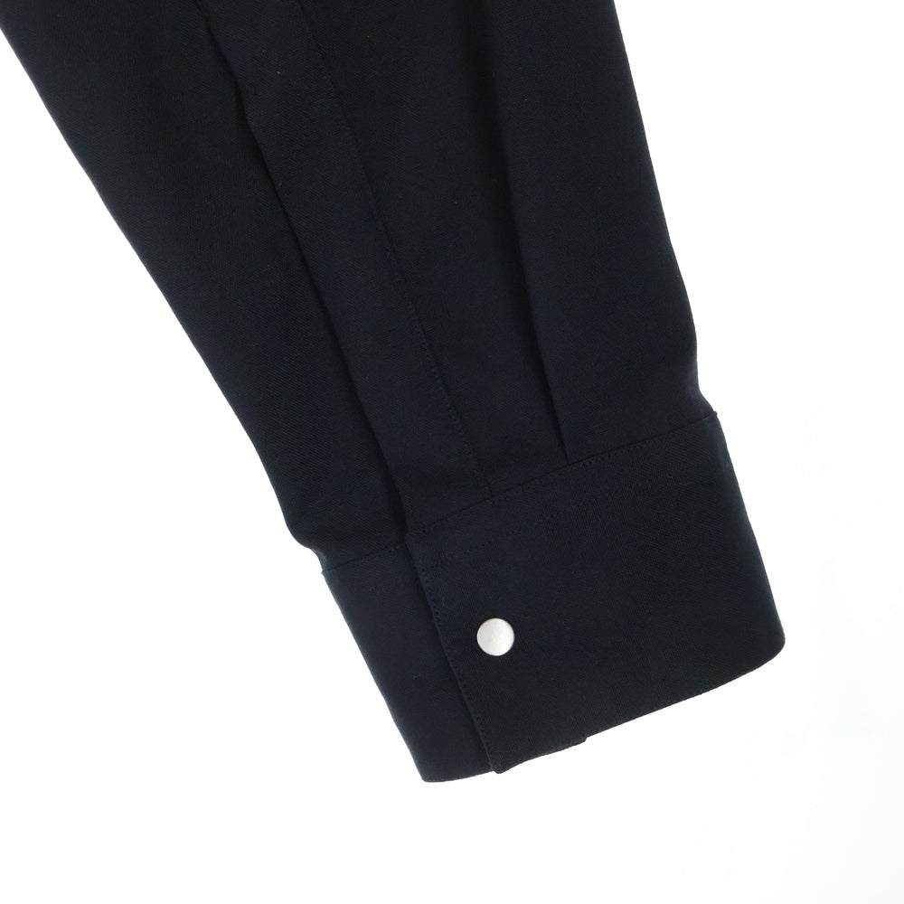 OAMC(オーエーエムシー) 21SS IAN SHIRT ウール ジップアップ 長袖