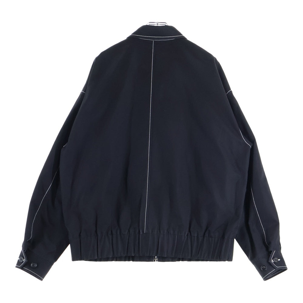 UNUSED(アンユーズド) 18SS Drizzler Jacket コットン ジップアップ ジャケット ブラック US1407