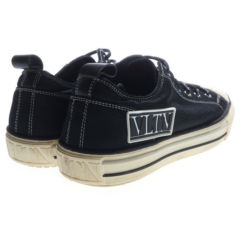 VALENTINO GARAVANI(ヴァレンチノガラヴァーニ) Vパンク ロックスタッズ ベルクロ ローカットスニーカー ブラック