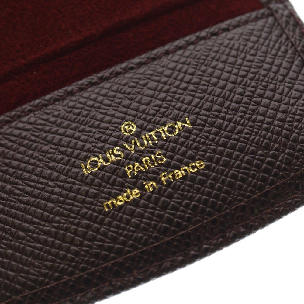 LOUIS VUITTON(ルイヴィトン) タイガ カフスケース ワインレッド