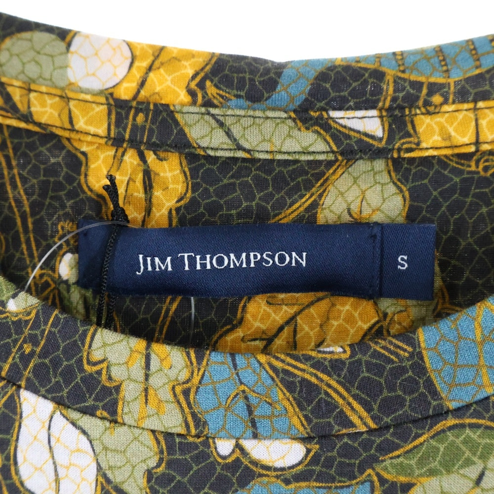 JIM THOMPSON(ジムトンプソン) ジムトンプソン アニマル エスニック総柄 半袖Tシャツ マルチ