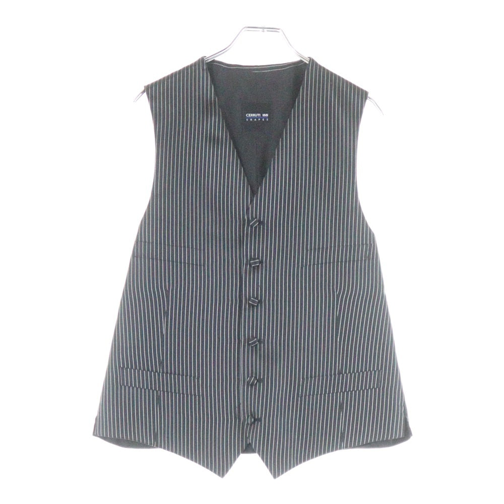 BARNEYS NEWYORK(バーニーズ ニューヨーク) ショールカラー ジャケット サイドライン スラックスパンツ 3ピース ブラック