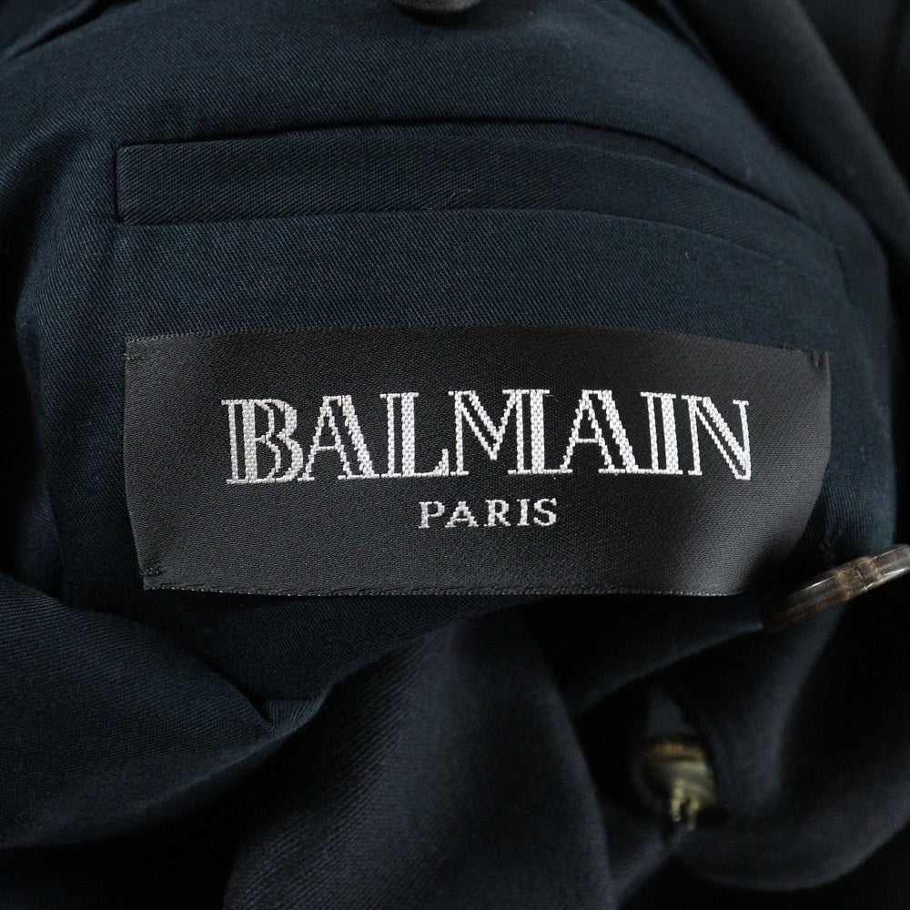 BALMAIN(バルマン) ダブルプレスト テーラードジャケット ブラック T722 B552