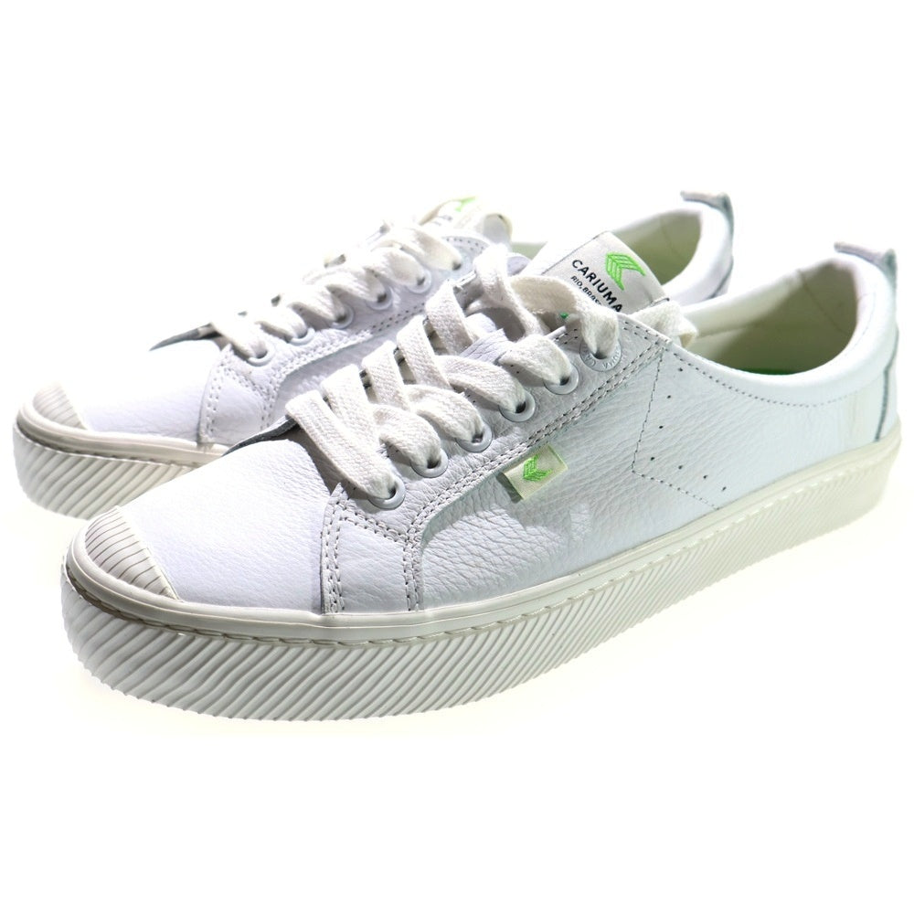 CARIUMA(カリウマ) OCA Low レザーローカットスニーカーシューズ ホワイト US8.5/26.5cm