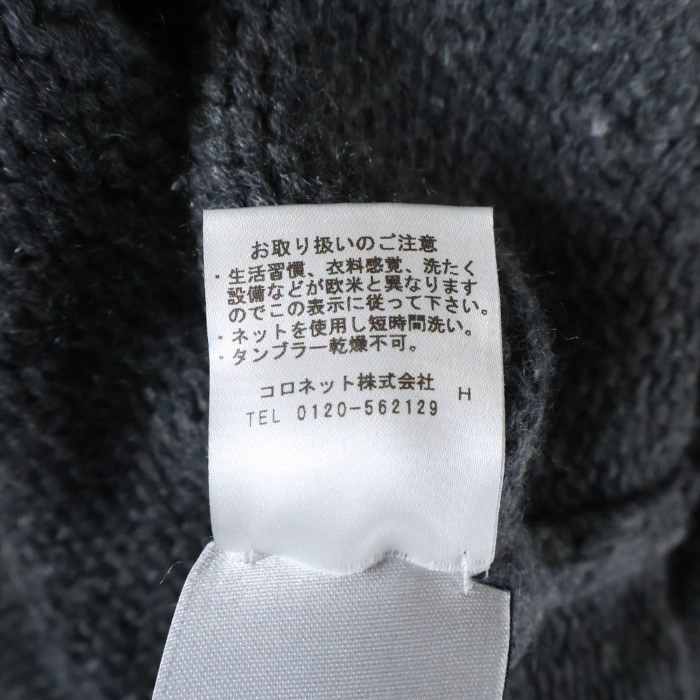 lucien pellat-finet(ルシアンペラフィネ) スカル ウール ニット セーター グレー