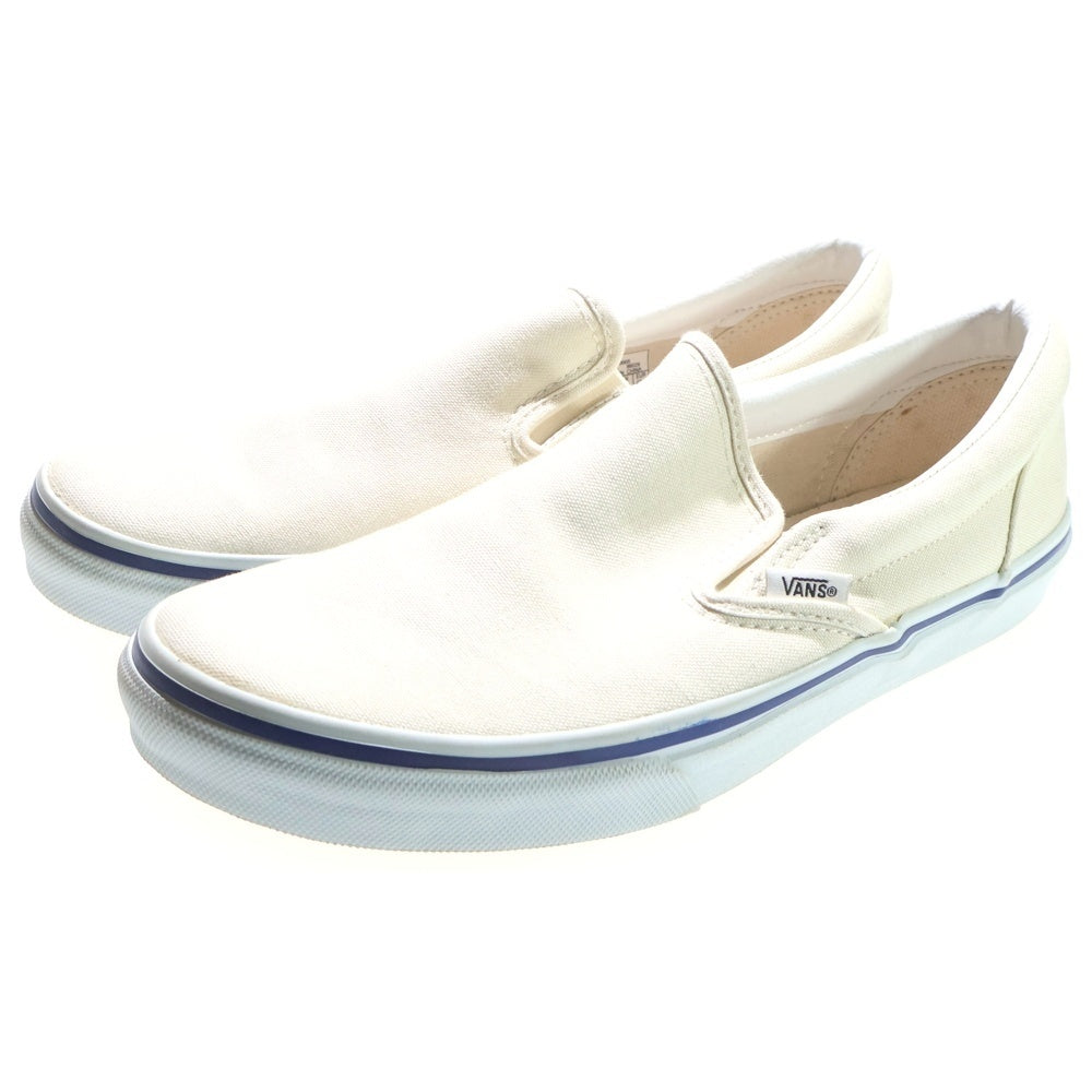 VANS(ヴァンズ) SLIP ON スリッポンローカットスニーカーシューズ アイボリー US9/27cm V98CLA