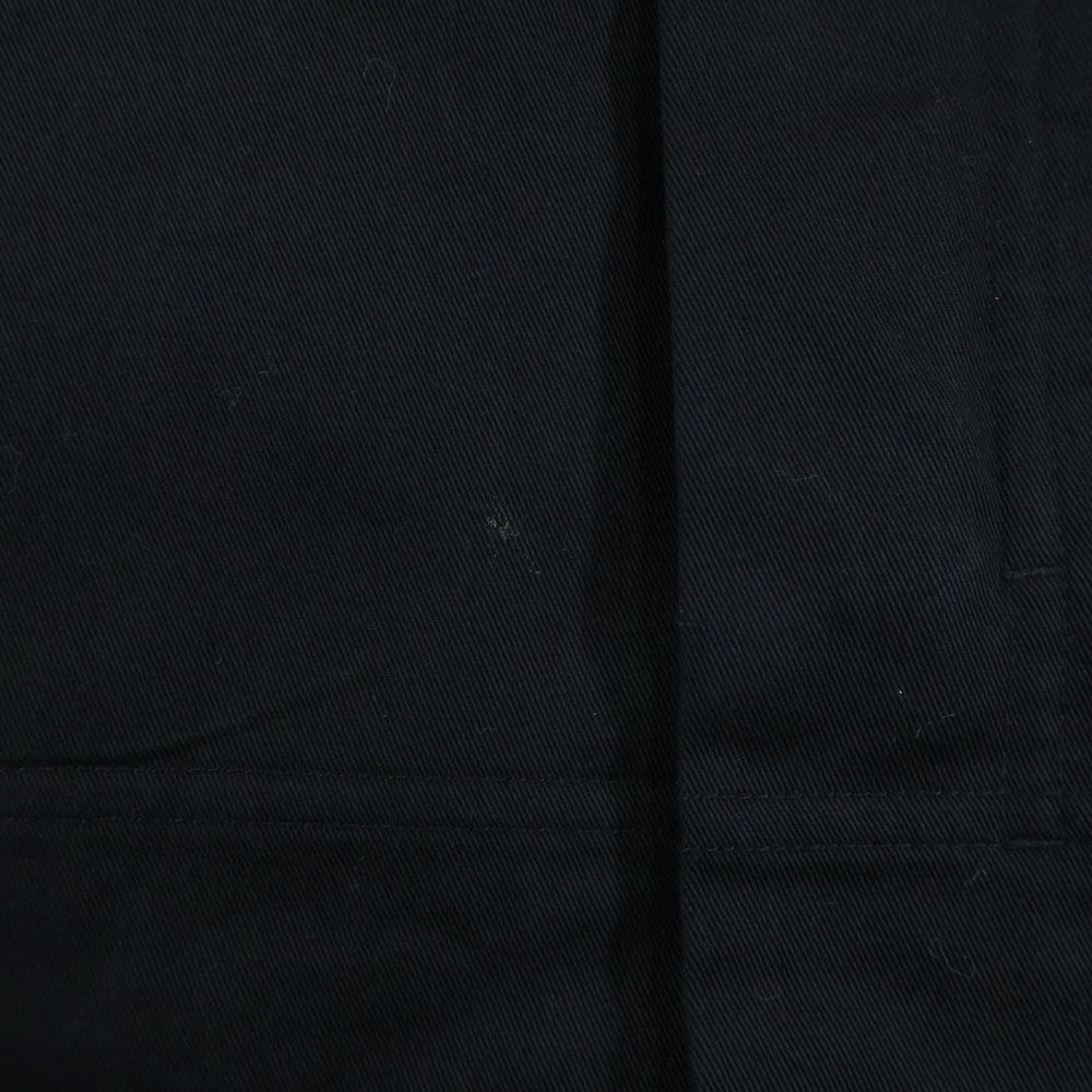 Y-3(ワイスリー) GABARDINE HOODED SHIRT 3ライン モッズコート ブラック FJ0473