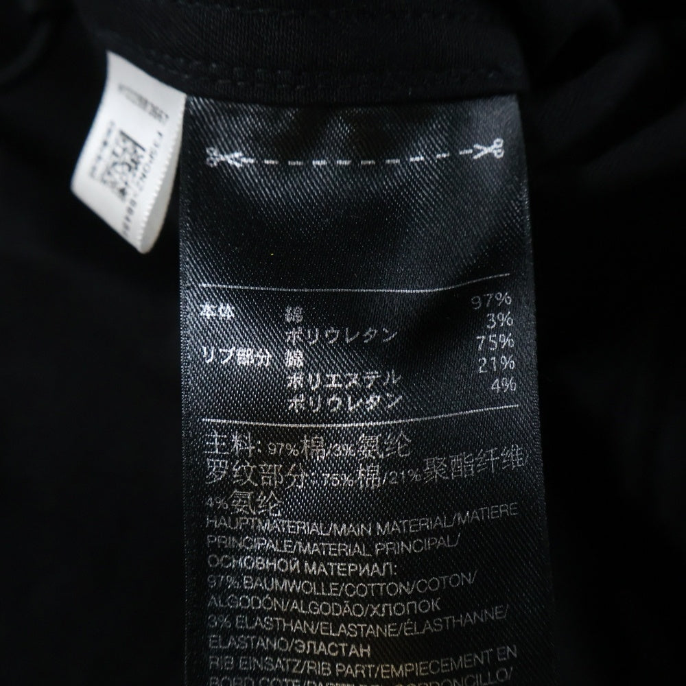 Y-3(ワイスリー) GABARDINE HOODED SHIRT 3ライン モッズコート ブラック FJ0473