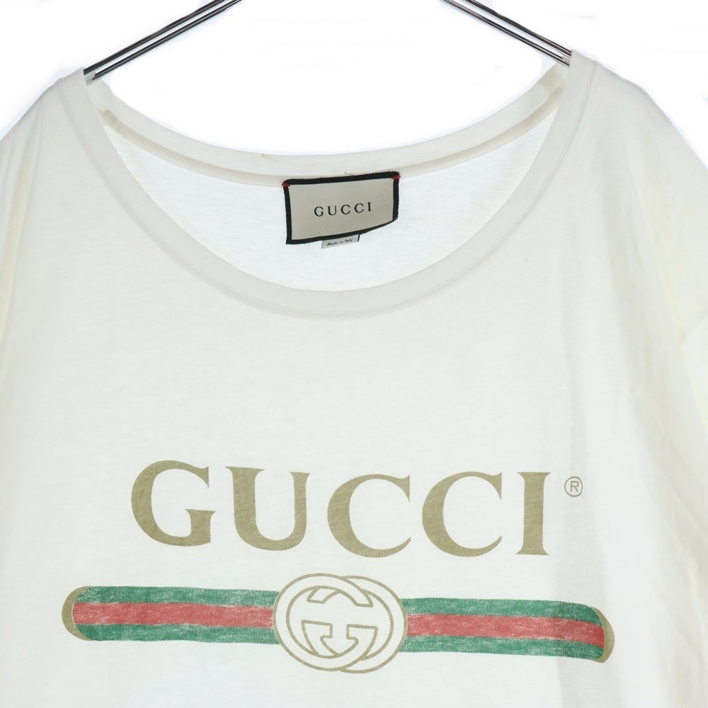 GUCCI Tシャツ　グッチ　稲妻 XSサイズ　ブレード GUCCI グッチ/ブレードプリントTシャツ/XS/メンズインナー/ABランク/82
