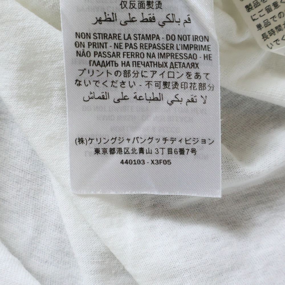GUCCI(グッチ) Washed T-Shirt ウォッシュド加工 オーバーサイズ 半袖T