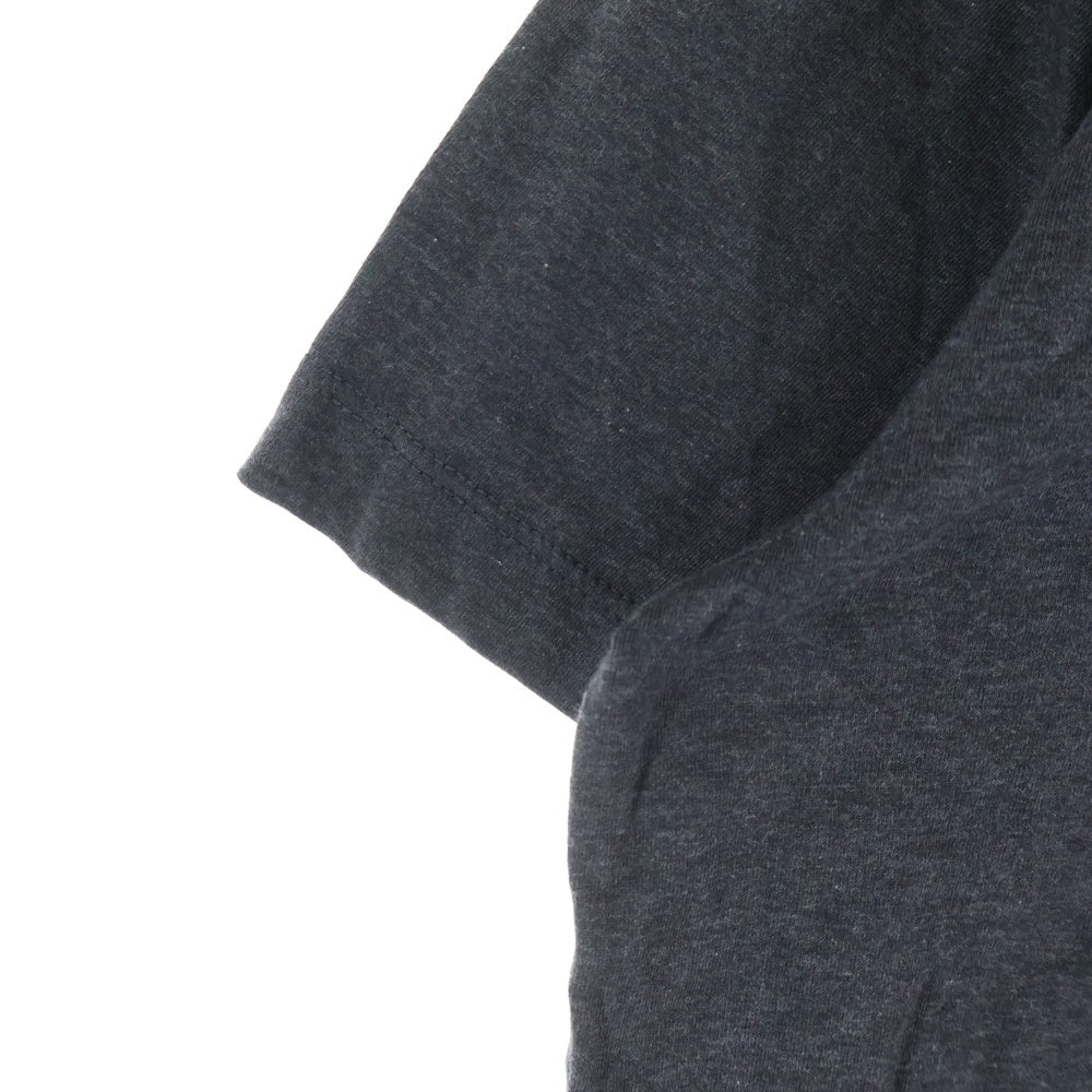ARMANI COLLEZIONI(アルマーニ コレツィオーニ) Vネック コットン 半袖Tシャツ カットソー ブラック
