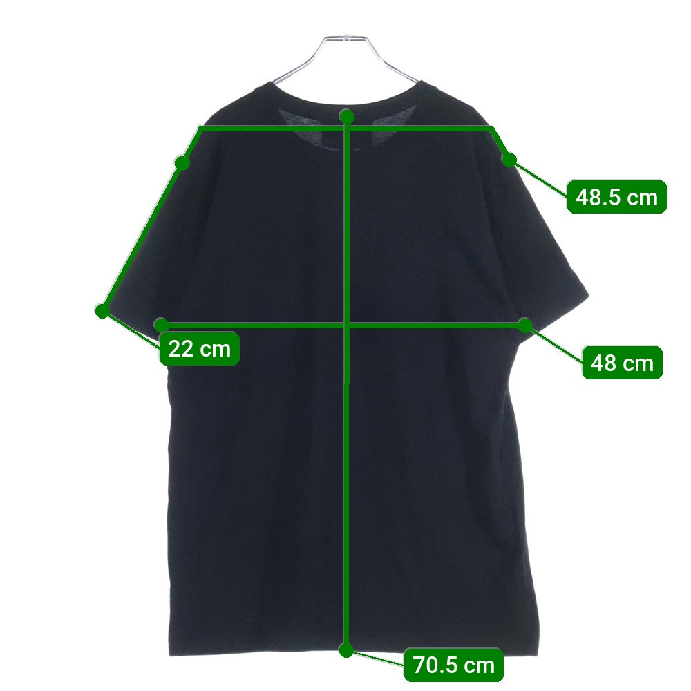 GUCCI(グッチ) レインボーロゴ 半袖Tシャツ ブラック 548334