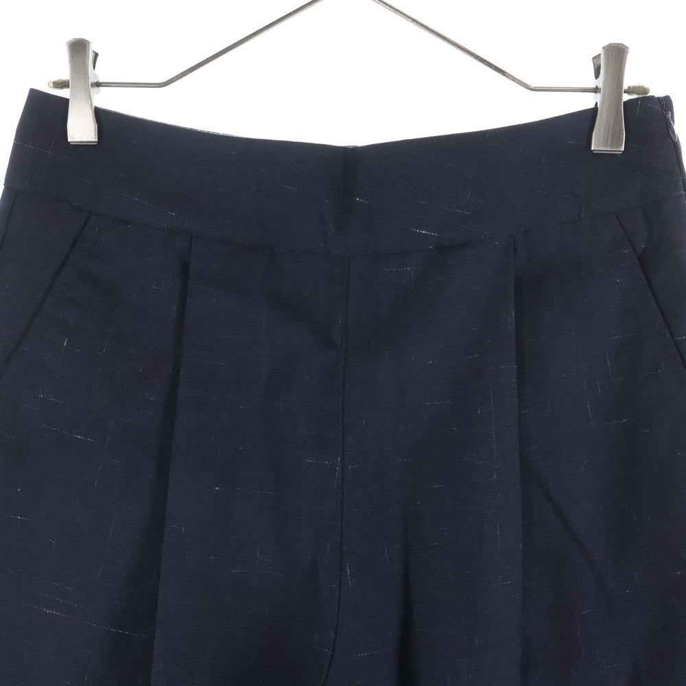 DIESEL(ディーゼル) カット加工 サイドジップ スラックス ブラック