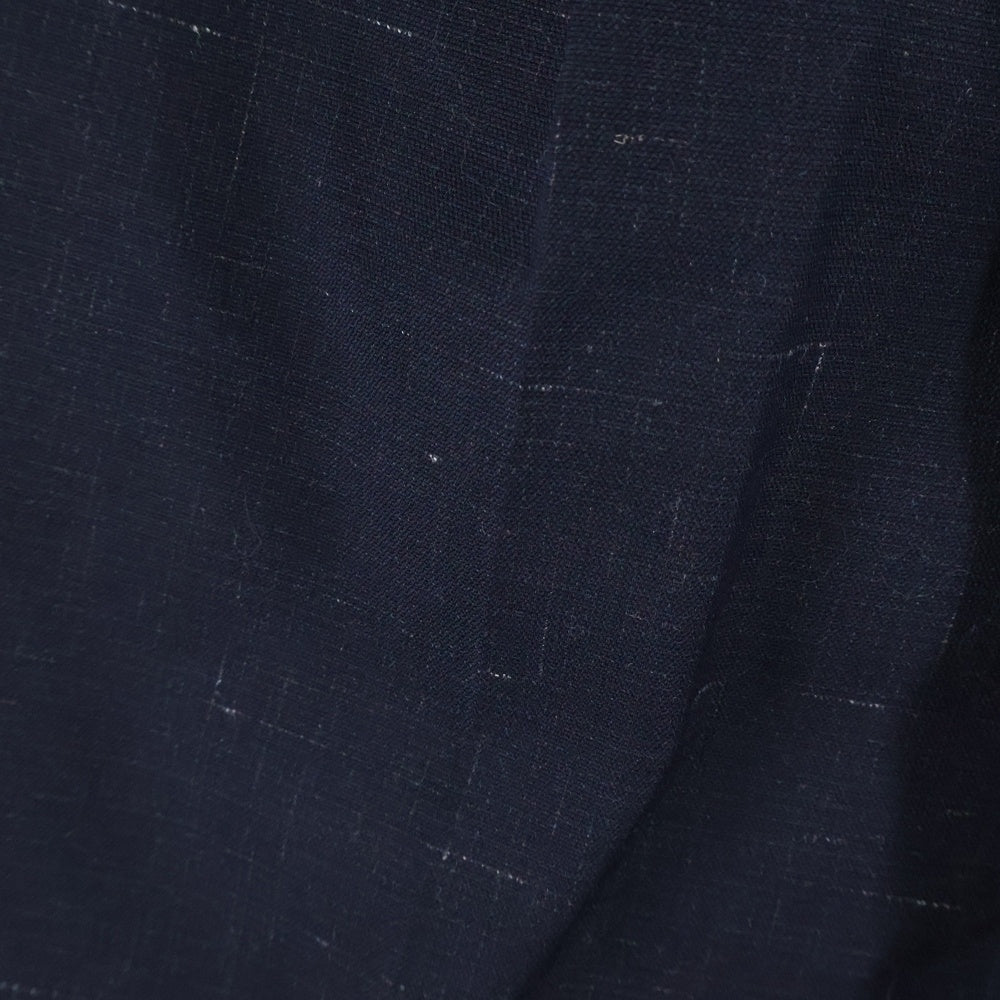DIESEL(ディーゼル) カット加工 サイドジップ スラックス ブラック