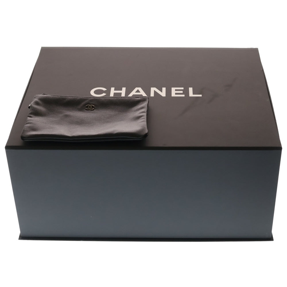 CHANEL(シャネル) シャネル 25 ラージ キャビアスキン レザー チェーンショルダー バッグ AS5311 シルバー金具 ランダムシリアル