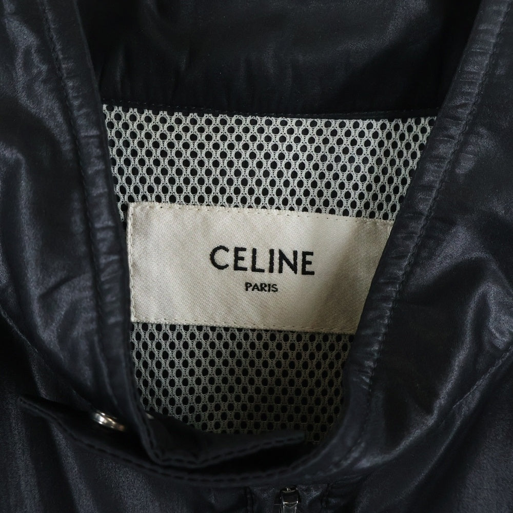 CELINE(セリーヌ) ダッシュスノー ブルゾン ジップアップ 軽量 ナイロンジャケット ブラック 2W94B941V.38OW