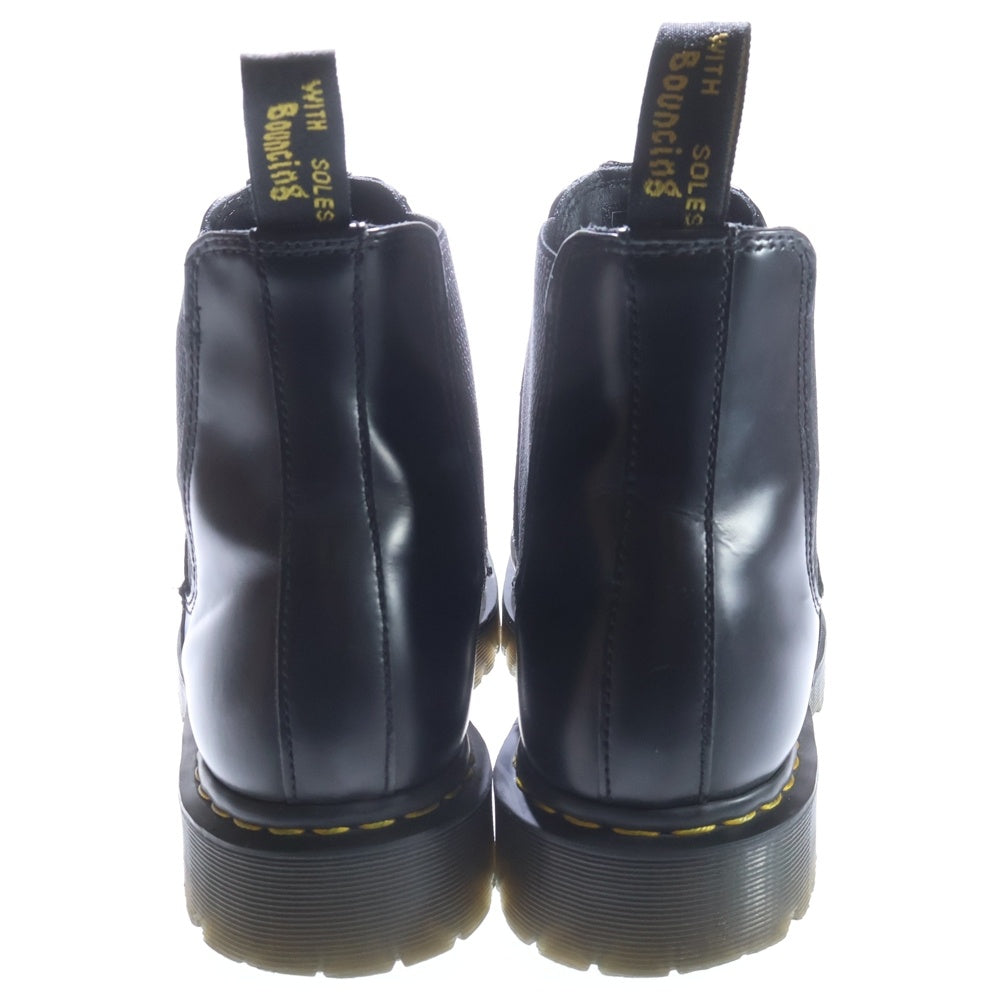 Dr.Martens(ドクターマーチン) サイドゴア スクエアトゥ レザー ブーツ ブラック GV06X