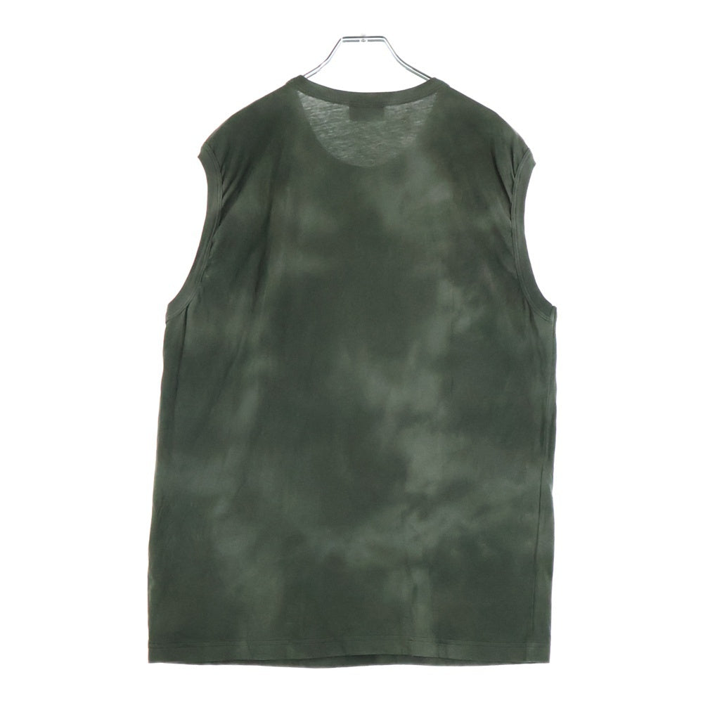 DIESEL(ディーゼル) T-BISCO-OD-OUT ロゴプリント ノースリーブ クルーネック カットソー ブラック A18667